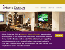 Tablet Screenshot of ehome-design.com